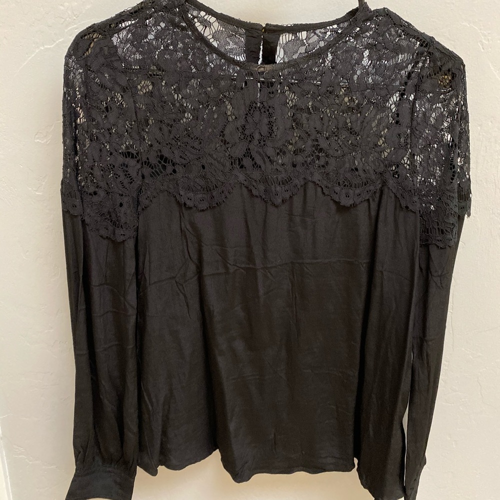 NWT Black Top from Lulus